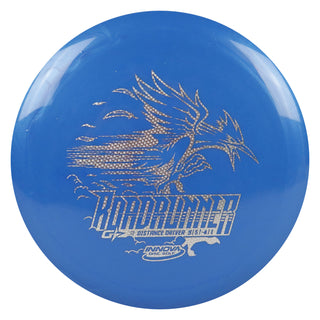 Innova Disc Golf GStar Roadrunner Distance Driver 9/5/-4/1 Blue/Silver Weave 173 grams