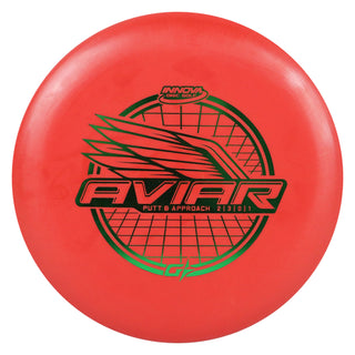 Innova Disc Golf GStar Aviar Putter Putting Disc 2/3/0/1 Red/Green 173 grams