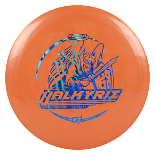 Innova Disc Golf GStar Valkyrie Distance Driver 9/4/-2/2 Orange/Blue Prism Waves 158 grams