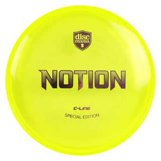 Discmania Disc Golf Special Edition C-Line Notion Putt and Approach Yellow/Lavender 175 grams