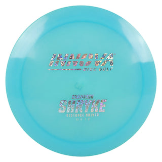 Innova Disc Golf Champion Shryke Distance Driver 13/6/-2/2 Light Blue/Silver Hearts 171 grams