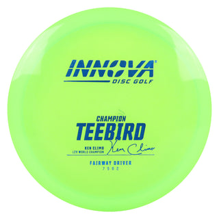 Innova Disc Golf Champion Teebird Fairway Driver 7/5/0/2 Green/Blue 163 grams