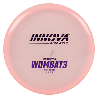 Innova Disc Golf Champion Wombat3 Midrange Disc 5/6/-1/0 Light Pink/Purple 180 grams