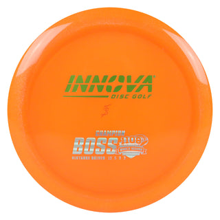 Innova Disc Golf Champion Boss Distance Driver 13/5/-1/3 Orange/Holo 168 grams