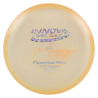 Innova Disc Golf Champion Dart Putter 3/4/0/0 Peach/Silver Hearts 169 grams