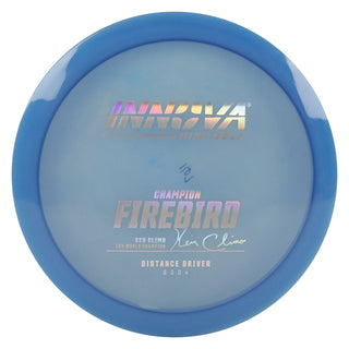 Innova Disc Golf Champion Firebird Distance Driver 9/3/0/4 Storm Blue/Holo 167 grams