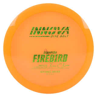 Innova Disc Golf Champion Firebird Distance Driver 9/3/0/4 Orange/Green Scratch 173 grams