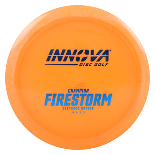 Innova Disc Golf Champion Firestorm Distance Driver 14/4/-1/3 Orange/Blue 170 grams