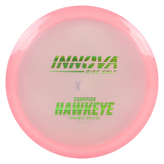 Innova Disc Golf Champion Hawkeye Fairway Driver 7/5/-1/1 Pink/Green Lines 173 grams