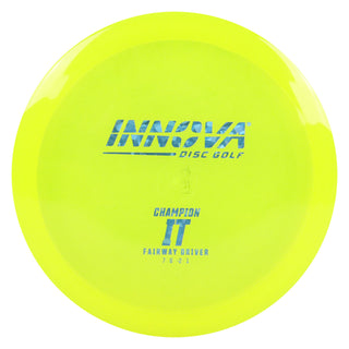 Innova Disc Golf Champion IT Fairway Driver 7/6/-2/1 Yellow/Blue Shatter 173 grams