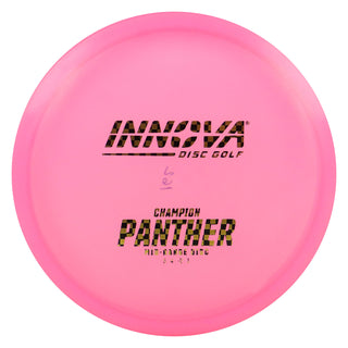 Innova Disc Golf Champion Panther Midrange Disc 5/4/-2/1 Hot Pink/Gold Checkers 162 grams