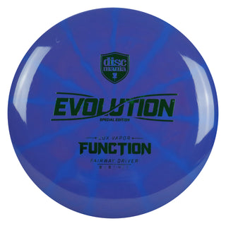 Discmania Disc Golf Special Edition Lux Vapor Function Fairway Driver Blue/Green 173 grams