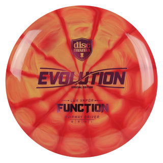 Discmania Disc Golf Special Edition Lux Vapor Function Fairway Driver Red/Purple 173 grams