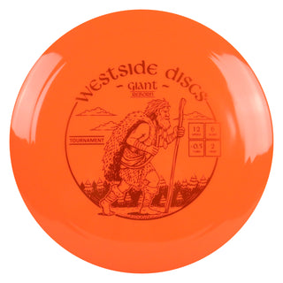 Westside Disc Golf Tournament Giant Reborn Distance Driver 12/6/-0.5/2 Orange/Orange 171 grams