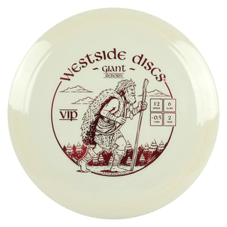 Westside Disc Golf VIP Giant Reborn Distance Driver 12/6/-0.5/2 White/Red 170 grams