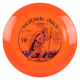 Westside Disc Golf VIP Giant Reborn Distance Driver 12/6/-0.5/2 Orange/Navy 173 grams