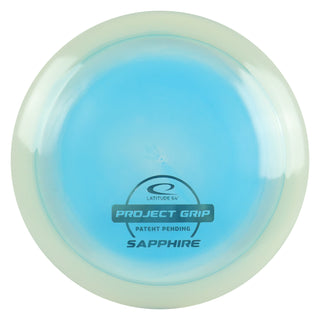 Latitude 64 Disc Golf Project Grip Sapphire Distance Driver 10/6/-2/1.5 Blue/Slate 162 grams
