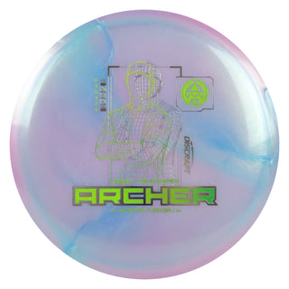 Discraft Disc Golf 2026 Austin Turner Tour Series Archer V2 Cotton Candy/Green Holo 174g