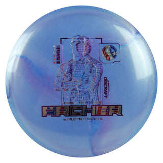 Discraft Disc Golf 2026 Austin Turner Tour Series Archer V2 Purple Blue/USA 175g