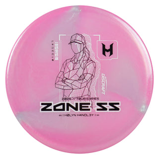 Discraft Disc Golf 2026 Holyn Handley Tour Series Zone SS V2 Pink/Black 173-174g