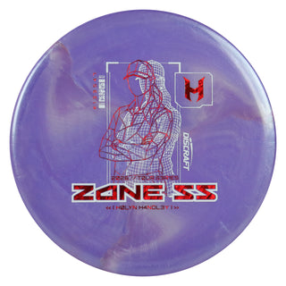 Discraft Disc Golf 2026 Holyn Handley Tour Series Zone SS V2 Purple/Red Shatter 173-174g
