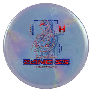 Discraft Disc Golf 2026 Holyn Handley Tour Series Zone SS V2 Purple Blue/Red Shatter 173-174g
