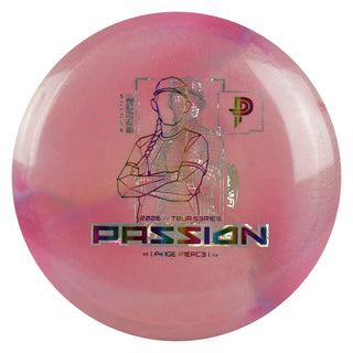 Discraft Disc Golf 2026 Paige Pierce Tour Series Passion V2 Dark Pink/Rainbow 167-169g
