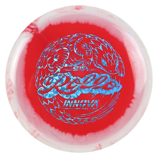 Innova Disc Golf Halo Star Rollo Midrange (Roller) 5/6/-4/1 White Red/Blue Shatter 180 grams