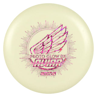 Innova Disc Golf Proto Glow DX Aviar Putter 2/3/0/1 Glow/Magenta Shatter 163 grams