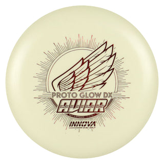 Innova Disc Golf Proto Glow DX Aviar Putter 2/3/0/1 Glow/Red Holo 166 grams