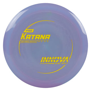 Innova Disc Golf Pro Katana Distance Driver 13/5/-3/3 Slate Purple/Yellow 173 grams