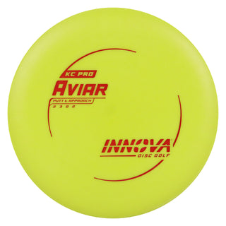 Innova Disc Golf Pro KC Aviar Putting Disc 2/3/0/2 Yellow/Red 175 grams