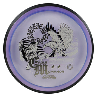 MVP Disc Golf Eagle McMahon’s Synergy Series Proton Resistor Fairway Driver 6.5/4/0/3.5 Purple/Silver Black 174 grams