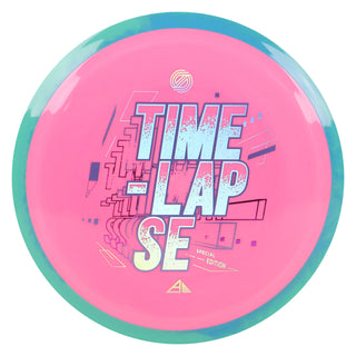 Axiom Disc Golf Special Edition Neutron Time-Lapse Retooled Distance Driver 12/5/-1/2 Pink/Blue Teal 174 grams