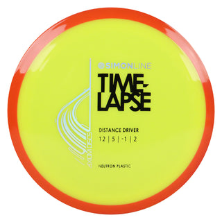 Axiom Disc Golf Neutron Time-Lapse Retooled Distance Driver 12/5/-1/2 Yellow/Orange 173 grams