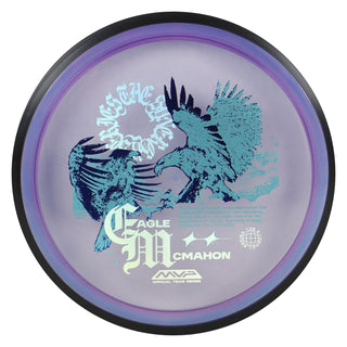 MVP Disc Golf Eagle McMahon’s Synergy Series Proton Resistor Fairway Driver 6.5/4/0/3.5 Purple/Blue Holo 172 grams