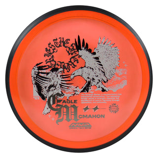 MVP Disc Golf Eagle McMahon’s Synergy Series Proton Resistor Fairway Driver 6.5/4/0/3.5 Orange/Silver Black 175 grams