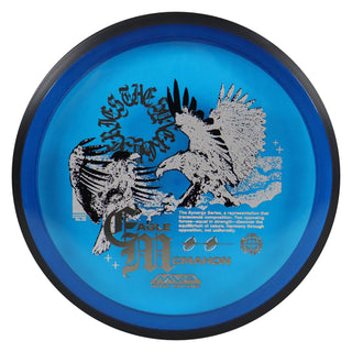 MVP Disc Golf Eagle McMahon’s Synergy Series Proton Resistor Fairway Driver 6.5/4/0/3.5 Blue/Silver Black 175 grams