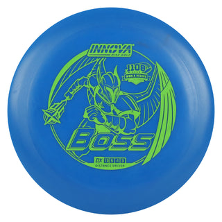 Innova Disc Golf DX Boss Distance Driver 13/5/-1/3 Blue/Green 162 grams