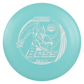 Innova Disc Golf DX Boss Distance Driver 13/5/-1/3 Teal/White 165 grams