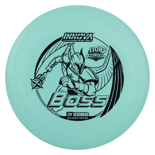 Innova Disc Golf DX Boss Distance Driver 13/5/-1/3 Teal/Black 171 grams