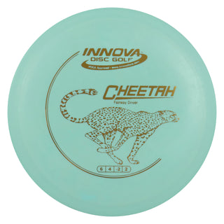 Innova Disc Golf DX Cheetah Fairway Driver 6/4/-2/2 Teal/Gold 166 grams