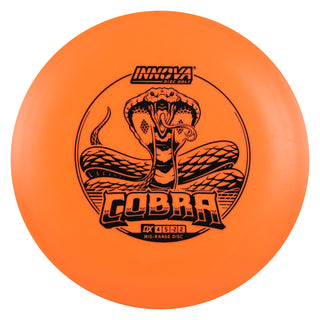 Innova Disc Golf DX Cobra Midrange Disc 4/5/-2/2 Orange/Black 168 grams