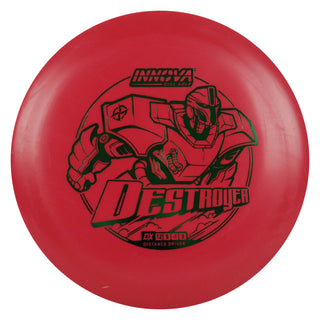 Innova Disc Golf DX Destroyer Distance Driver 12/5/-1/3 Red/Green Holo 171 grams