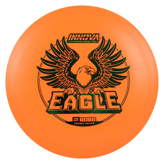 Innova Disc Golf DX Eagle Fairway Driver 7/4/-1/3 Orange/Green Holo 175 grams