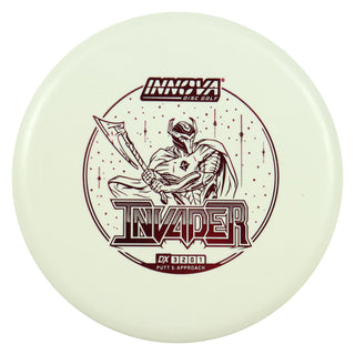 Innova Disc Golf DX Invader Putting Disc 3/2/0/1 White/Magenta 172 grams