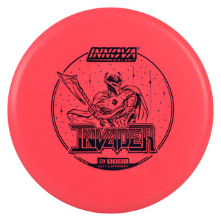 Innova Disc Golf DX Invader Putting Disc 3/2/0/1 Neon Red/Blue 175 grams