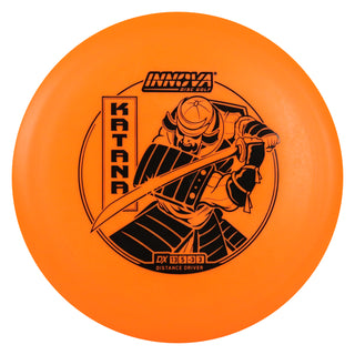 Innova Disc Golf DX Katana Distance Driver 13/5/-3/3 Orange/Black 163 grams