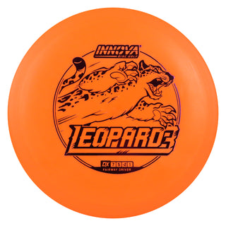 Innova Disc Golf DX Leopard3 Fairway Driver 7/5/-2/1 Orange/Purple 171 grams