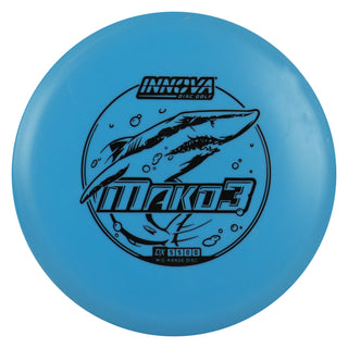 Innova Disc Golf DX Mako3 Midrange Disc 5/5/0/0 Light Blue/Black 180 grams